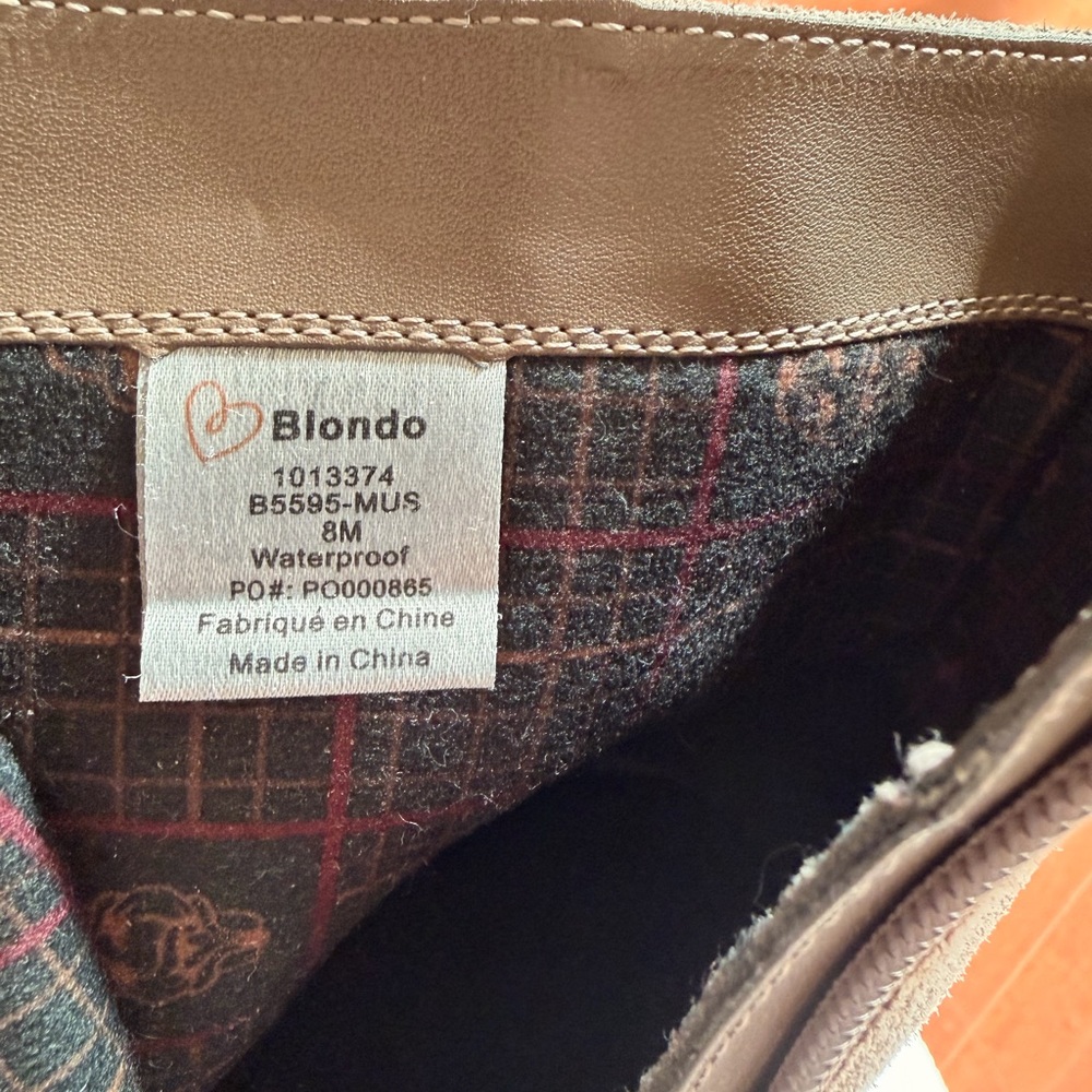 Blondo Taupe Ankle Booties - Picture 2 of 3